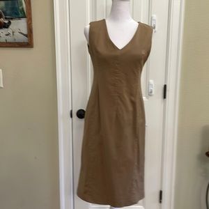 Tommy Hilfiger khaki wool blend dress.  2